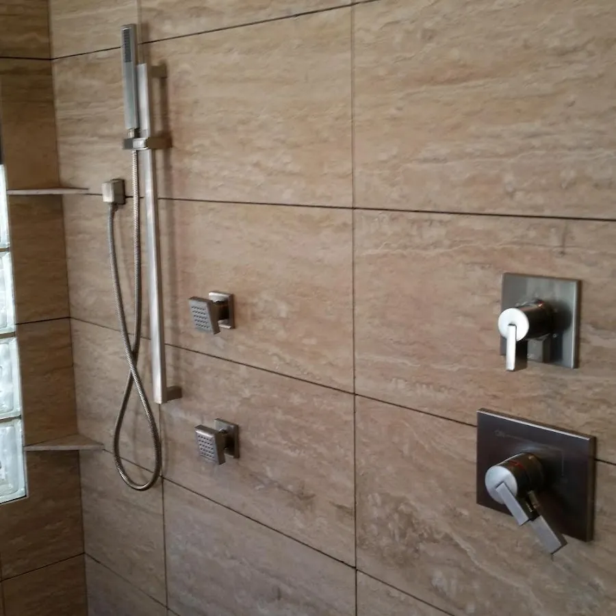 Shower fixture installation for Frozen Pipe Repair in Burlington